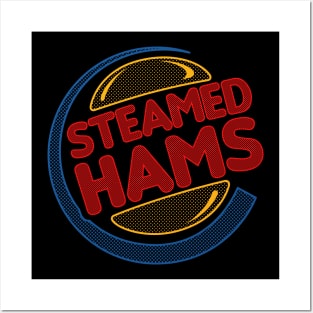 Steam Hams Halftone Posters and Art